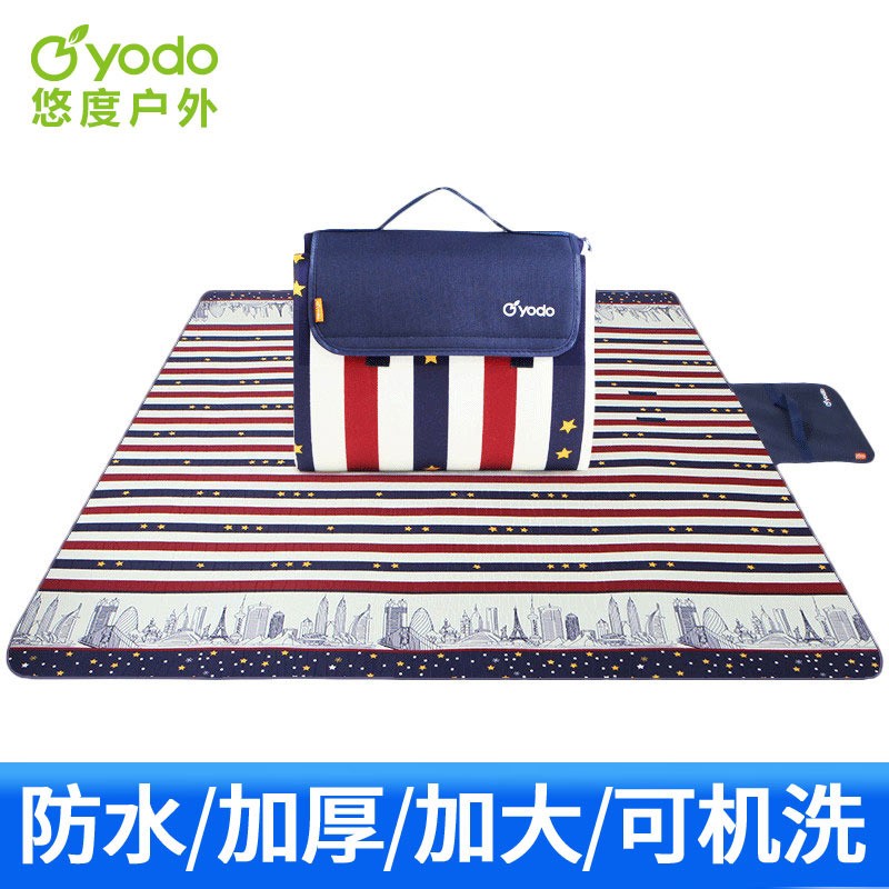 Picnic mat moisture-proof mat outdoor picnic tent mat portable waterproof thickened lawn mat picnic picnic mat cloth