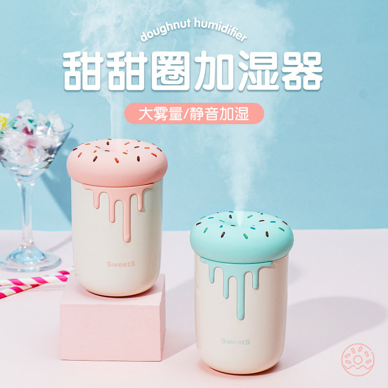 Humidifier home mute bedroom girl gift big spray pregnant woman baby office desktop small humidifier