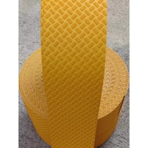 Yellow wear-resistant landmark line tape 10cm 5cm wide step warning anti-slip reflective strip thick waterproof sun protection