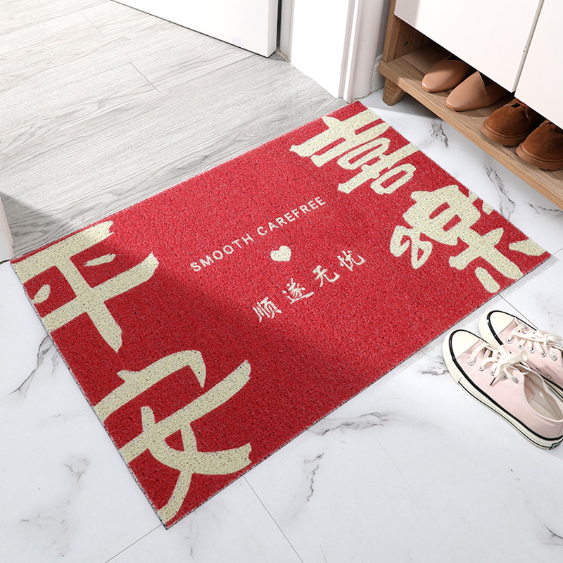 Ground Mat in door-to-door door-to-door mat xuan anti-slip foot cushion In the door of the door Entrance Door Mat the Chinese Silk Circle Carpet