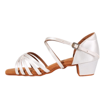 Betty Marie Latin Dance Shoes Girls Soft Soled Summer Professional Examination White National Standard Practice Shoes Flagship Store