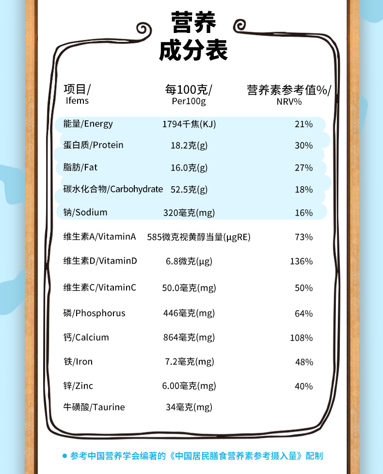 蒙牛学生高钙高锌奶粉400g1袋