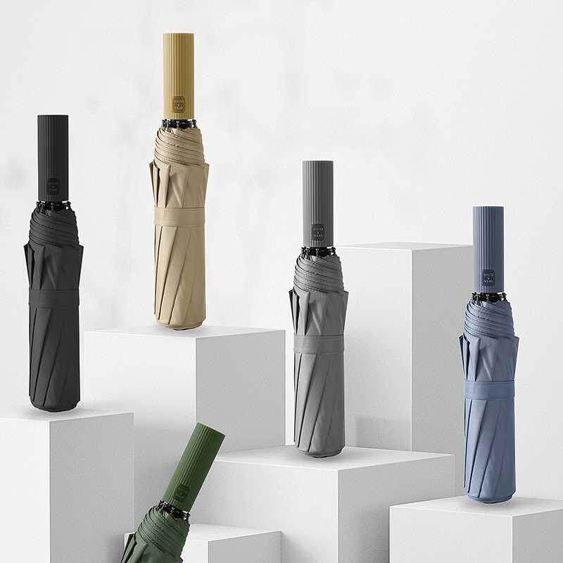 Ultra-large automatic umbrella for men and women, both sunny and rainy