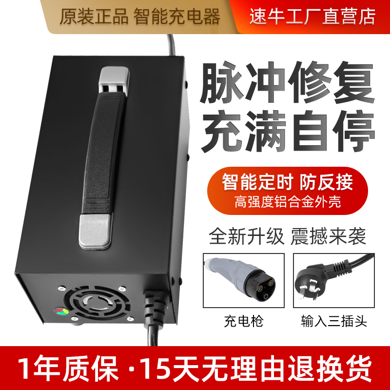 Suitable for Yujie Xianghe 48V16A Lewei V2 Kunka K2 Lichi Electric Four-Wheeler Charger 60V15A Original Factory