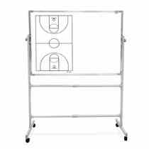 支架式磁性双面篮球战术板比赛教练教学战术可移动大号足球战术板