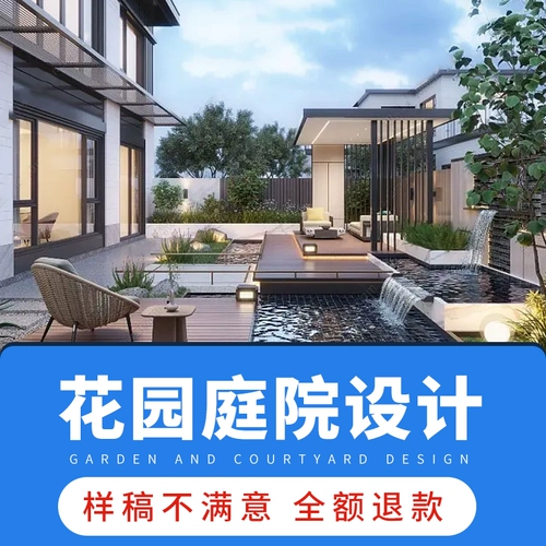 Дизайн внутреннего двора визуализации небольшого садового договоренностей
