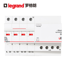 Legrand air switch circuit breaker 4P four-level c20A 32A 40A 63A leakage protector power off switch