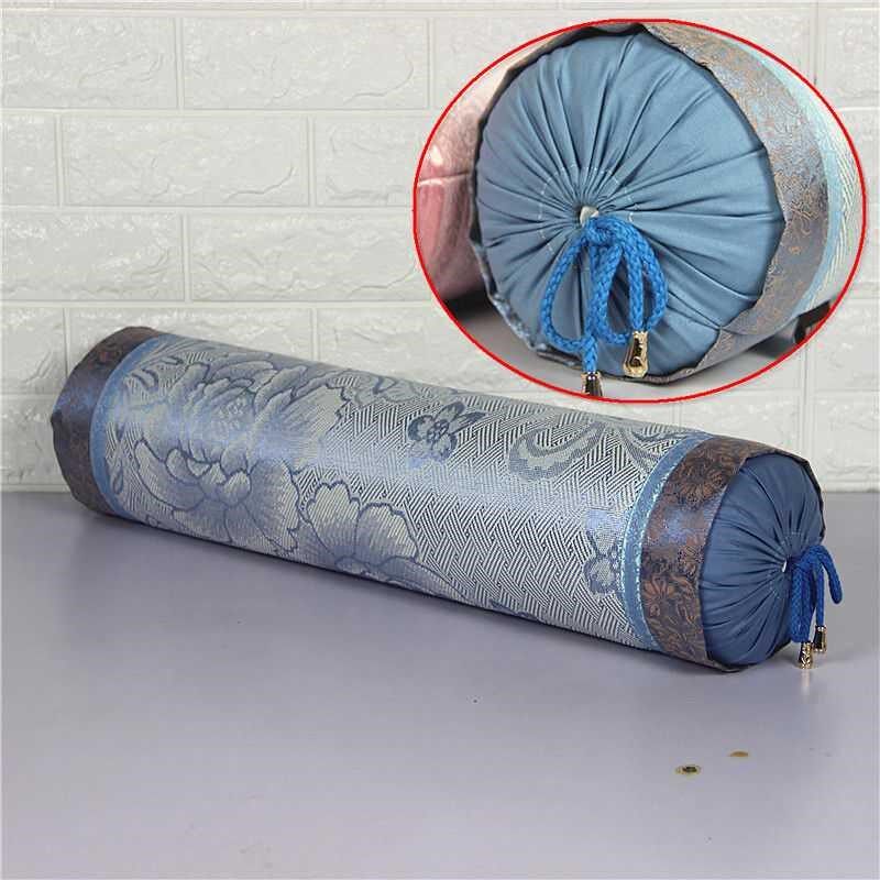 Pure colour candy pillowcase long cylindrical boyfriend strip sleeping with pillow round back cushion for a pillow change washing sleeve