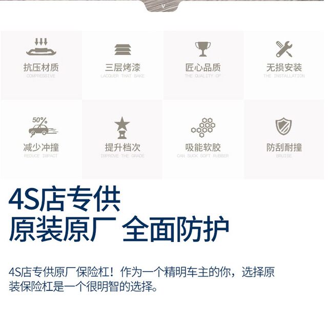 Suitable for Buick Yinglang/GT/XT/Yuelang front and rear bumpers original front and rear bumper surrounds 10 models-22 models