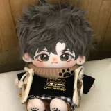 Хлопковая кукла, оригинальный милый плюшевый комплект, детская одежда