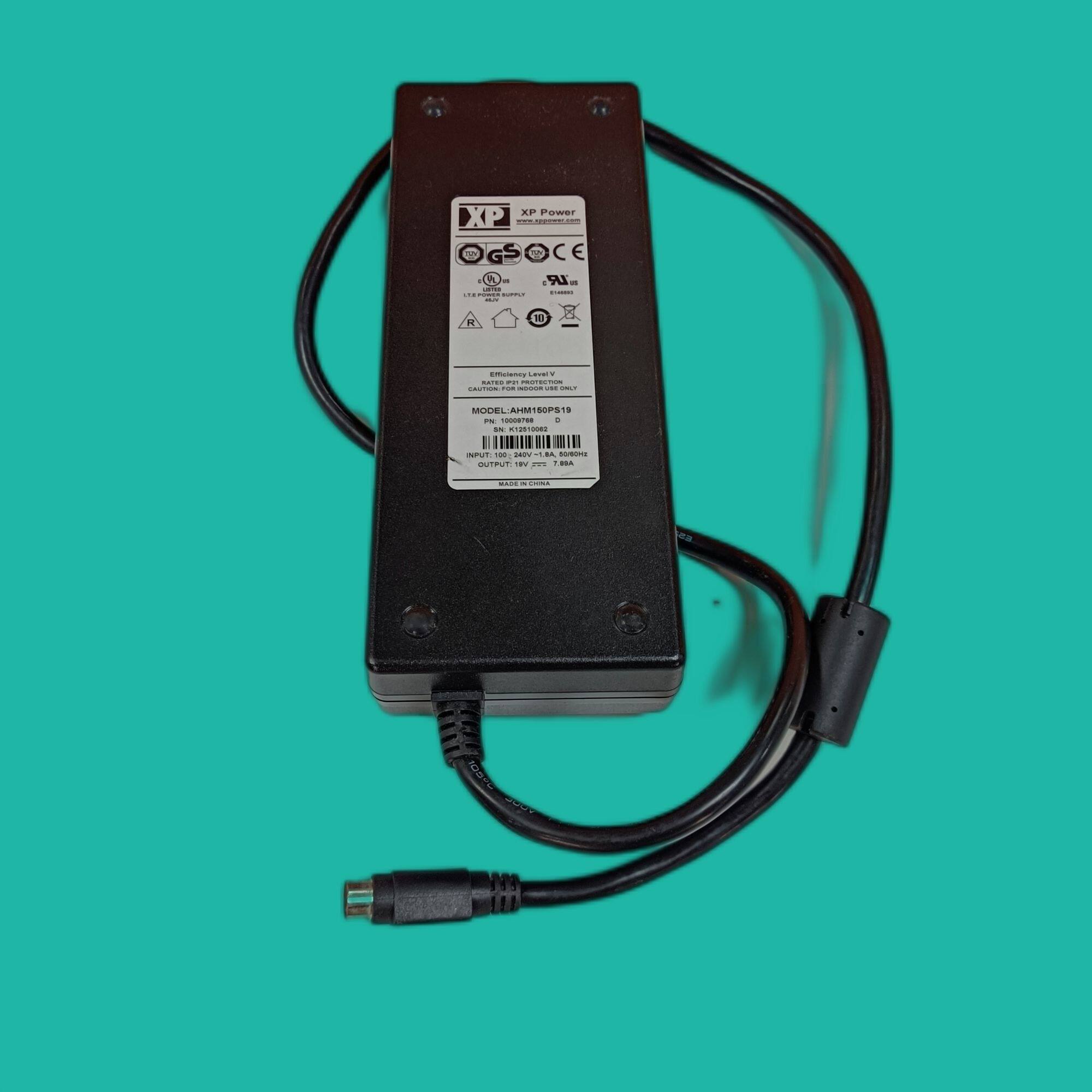 GE彩超电源适配器四针插头19V7.9A电源适配器XP Power AHM150PS19