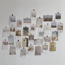 ins wind photos wall cards full-bodied art wall collage students bedroom dorm room creative wall background wall female