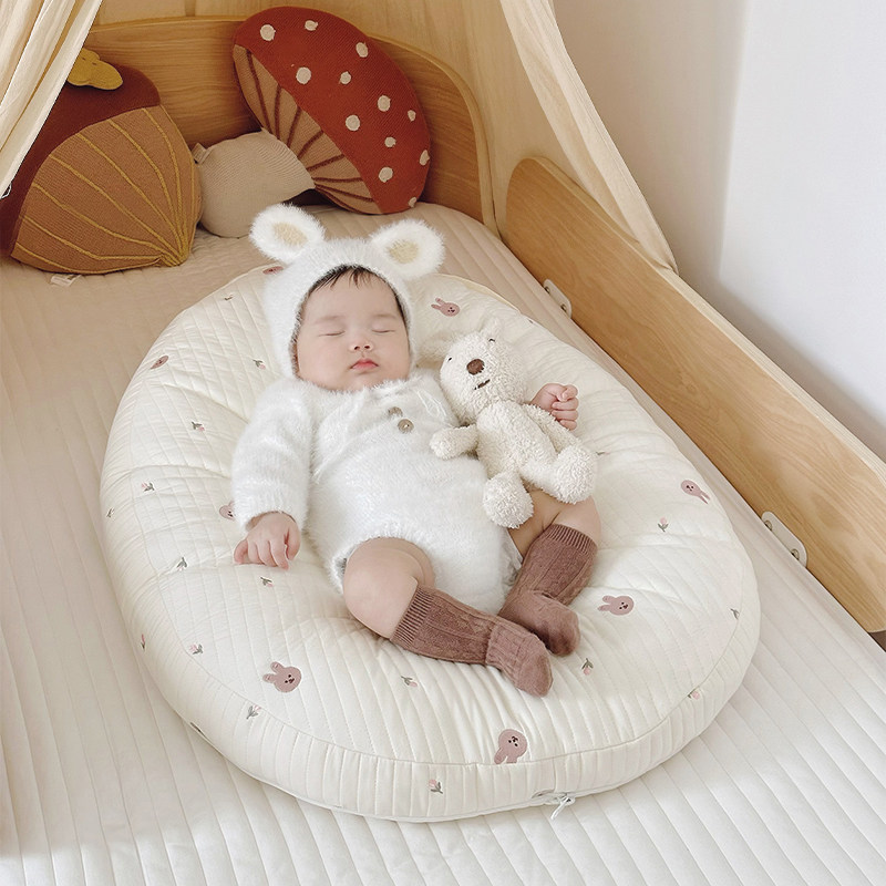 Yeshi Bei Baby Anti-Tween Milk Slope Mat Newborn Baby Feeding Miller Anti-Spill Milk Anti-Choking Slope Pillow Bed Midbed-Taobao