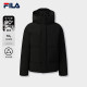 FILA official men's down jacket 2025 winter new fashion casual comfortable warm hooded jacket