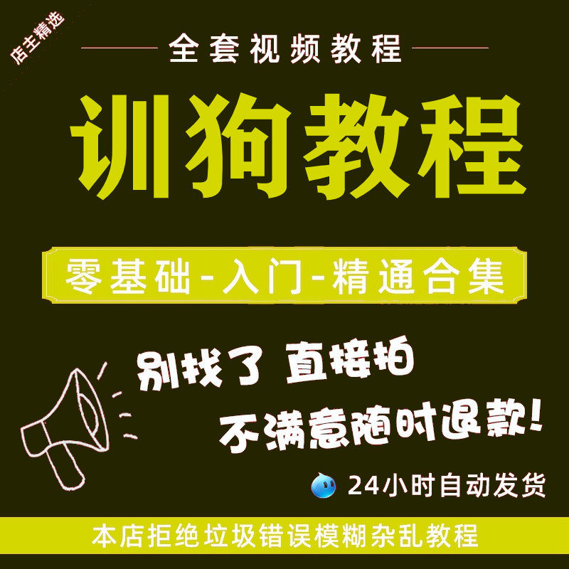 Dog Training Tutorial Dog Training Video Teddy Golden Retriever Labrador Shiba Inu 2021 Novice Training 0 Zero Basics