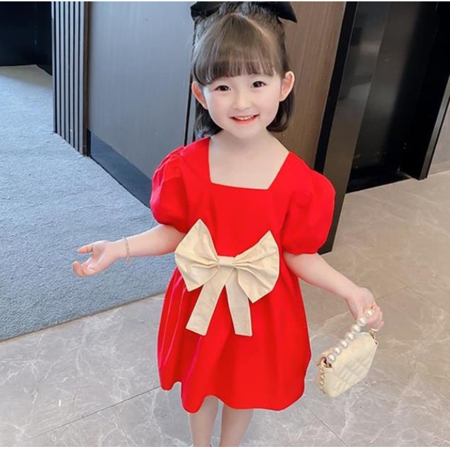Hong Kong Princess Dress Girl Summer 2021 New Children's Foreign Dress Little Girl Foreign Dress Women's Baby Summer Dress