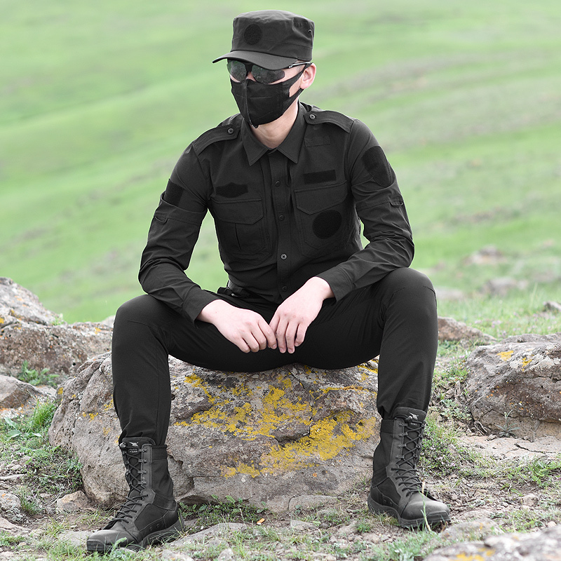 Cold Steel Quick-Drying Training Instructor Uniform Outdoor Security Training Workwear Suit Summer Physical Fitness Outdoor Training Suit Cold Steel Quick-Drying Training Instructor Uniform Outdoor Security Training Workwear Suit Summer Physical Fitness Outdoor Training Suit