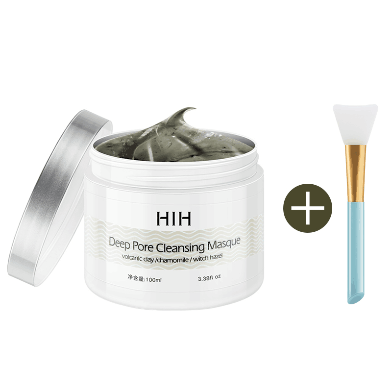 Tmall u first moisturizing volcanic cleansing mud mask full size 100g and then send mask brush