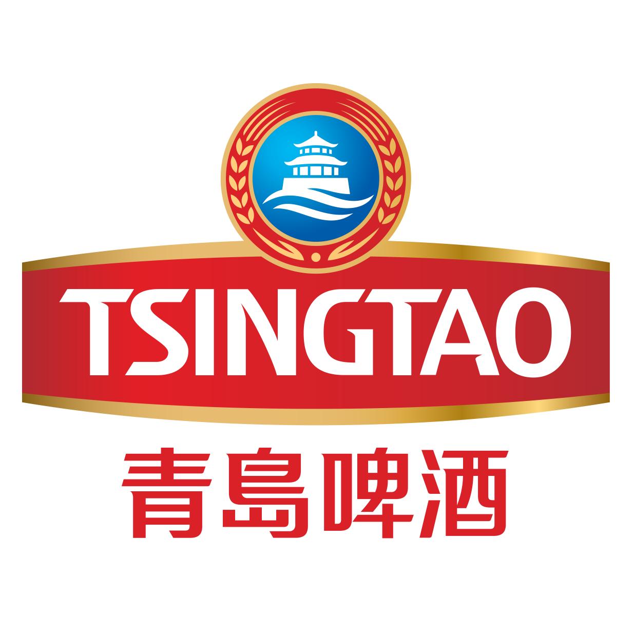 青岛啤酒折扣店的LOGO