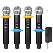 Fourfold Wireless Microphone Dual Wireless Handheld Dynamic
