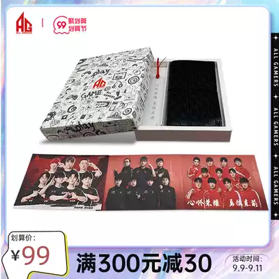 AG official graffiti series notebook postcard blind box set book