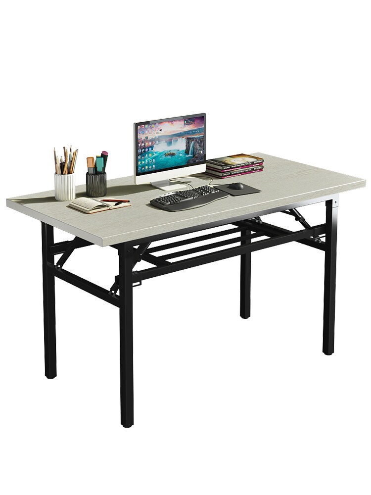 Training folding table simple hot selling rectangular long table conference desk computer table new dining table practical