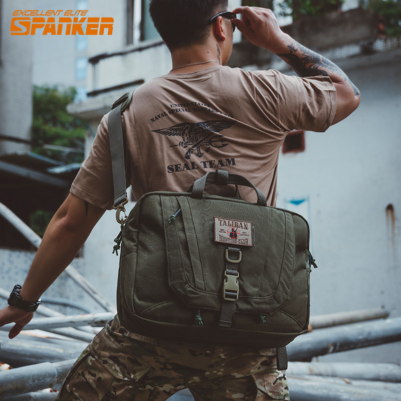Outstanding Tactical Sam Bag Four Body PostBag Outdoor Leisure Handbag Men Business Computer Bag