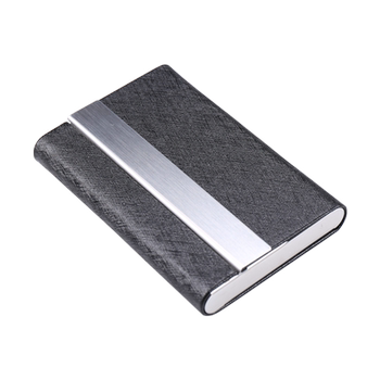 Business card box business metal large capacity men's and women's business card holder bank credit card bag corporate company customization free customization and logo engraving service