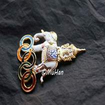 8Olympic 200NOC defective Thailand brooch (badge commemorative badge high 6