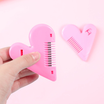Love hair cutting heart 2S0OEP7I comb home hair thinner bangs scissors nuns childrens bangs scissors