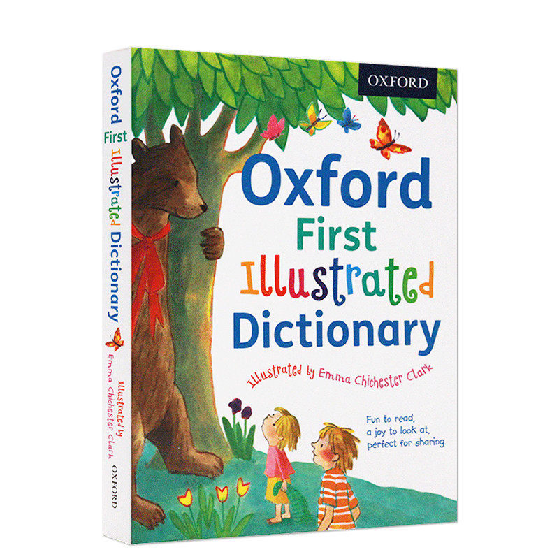 📚宝宝的第一本词典大揭秘!Oxford First Illustrated Dictionary 英语启蒙神器来啦!👶📖-进口教材/考试类 ...