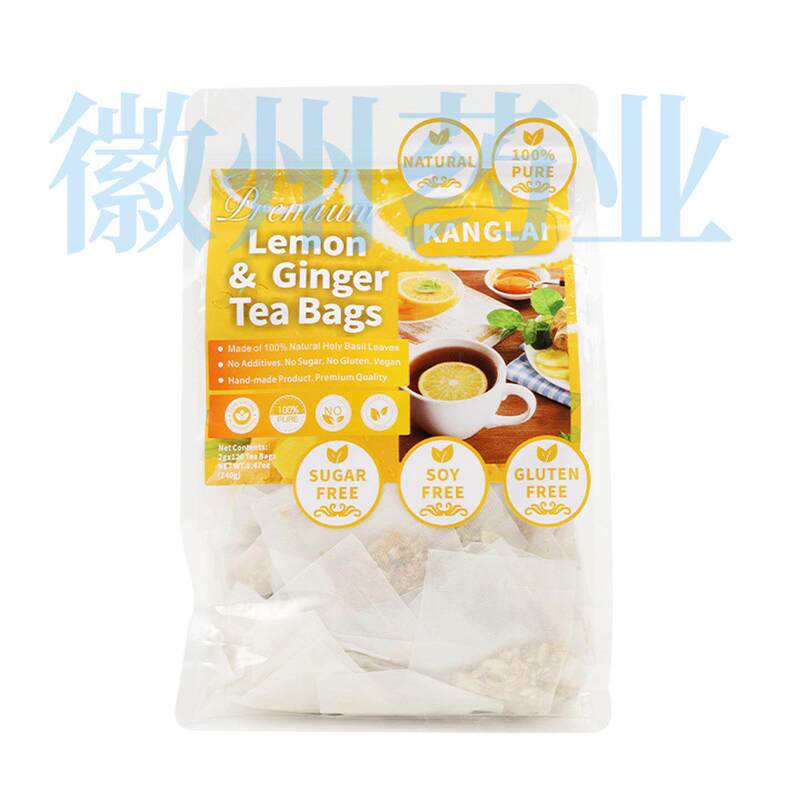 Lemon & Ginger Tea Bags Natural Lemon and Ginger Tea Bags 120 Bags/60