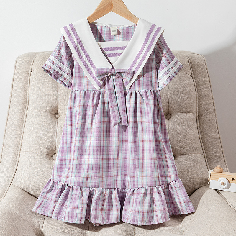 Girl Pink Ocean Dress Summer New Internet Red Children Turning the Pink Fish Tail Skirt of Lleita CUHK Girl Dresses