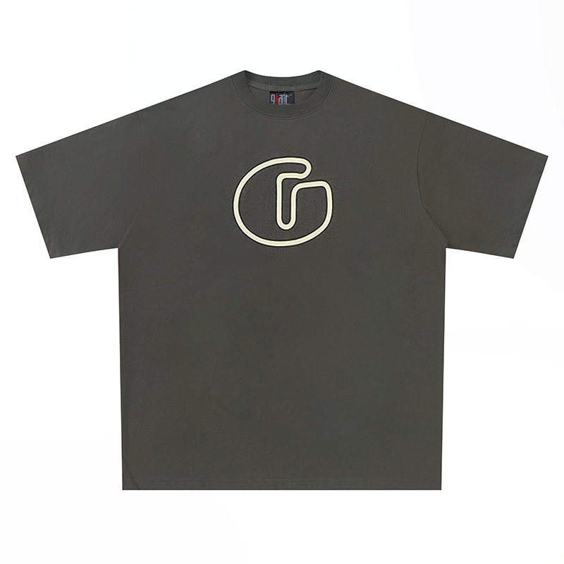 Lanvin Gallery Dept 260g Heavyweight Pure Cotton! Trendy High Street Letter Print Short-Sleeved T-Shirt
