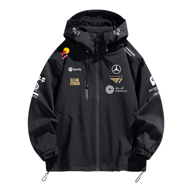 2025 New T1 Team Uniform Victory Jacket S15 Six-Star Faker Same Style Skt Esports Hooded Jacket