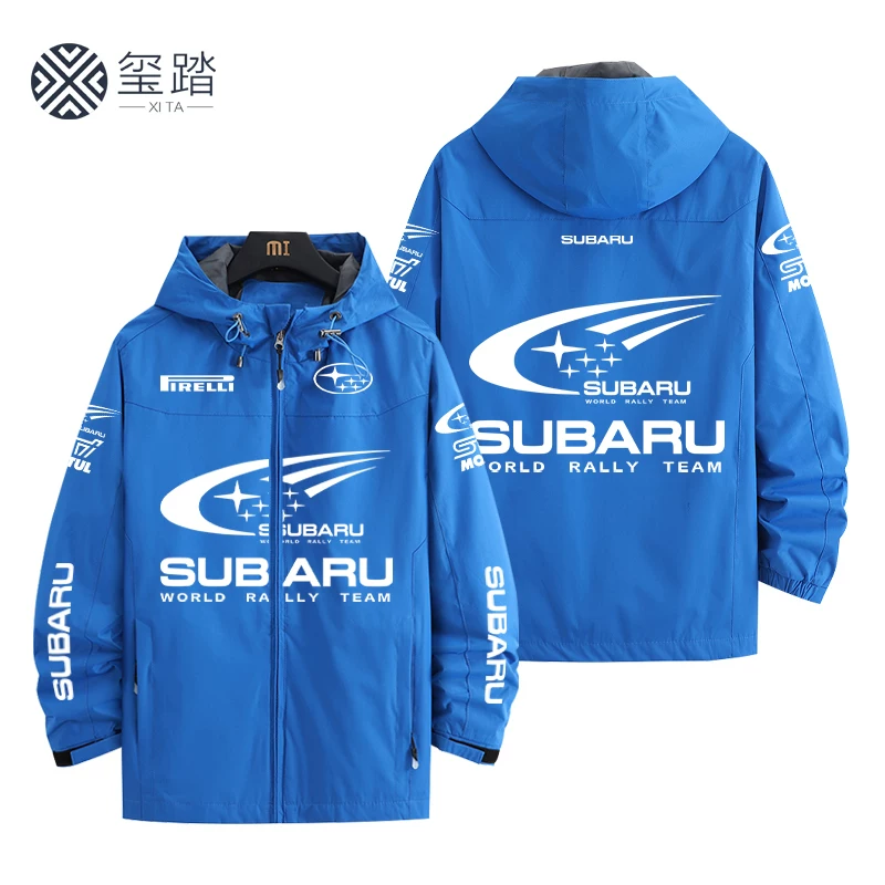 Рабочий жакет Subaru, кастомизированный