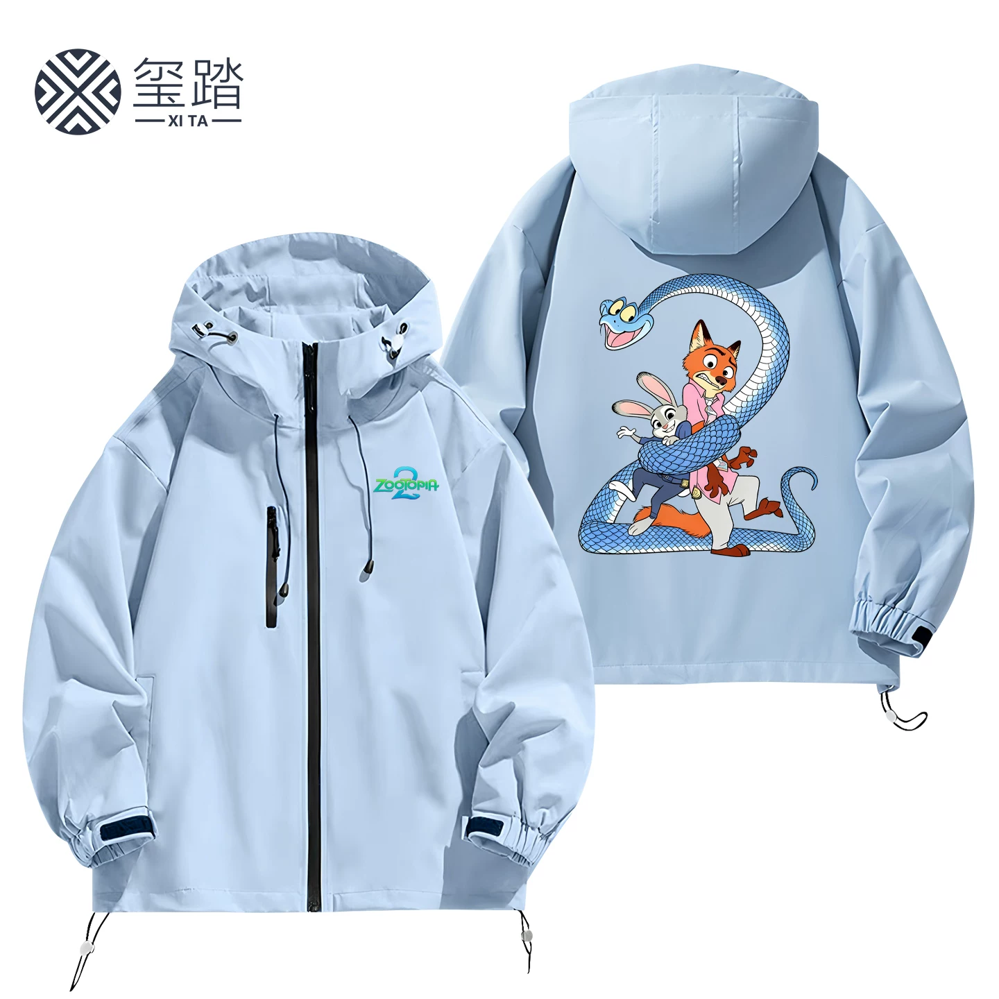 Disney, куртка, одежда для пары с капюшоном, для любимого