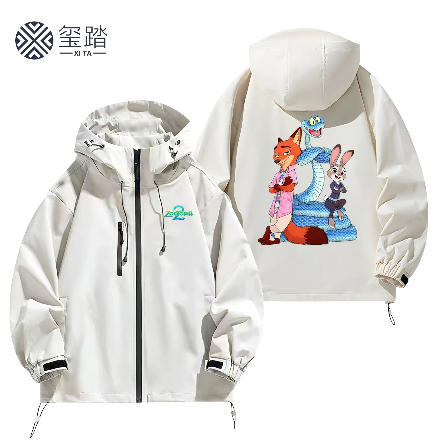 Disney, куртка, одежда для пары с капюшоном, для любимого