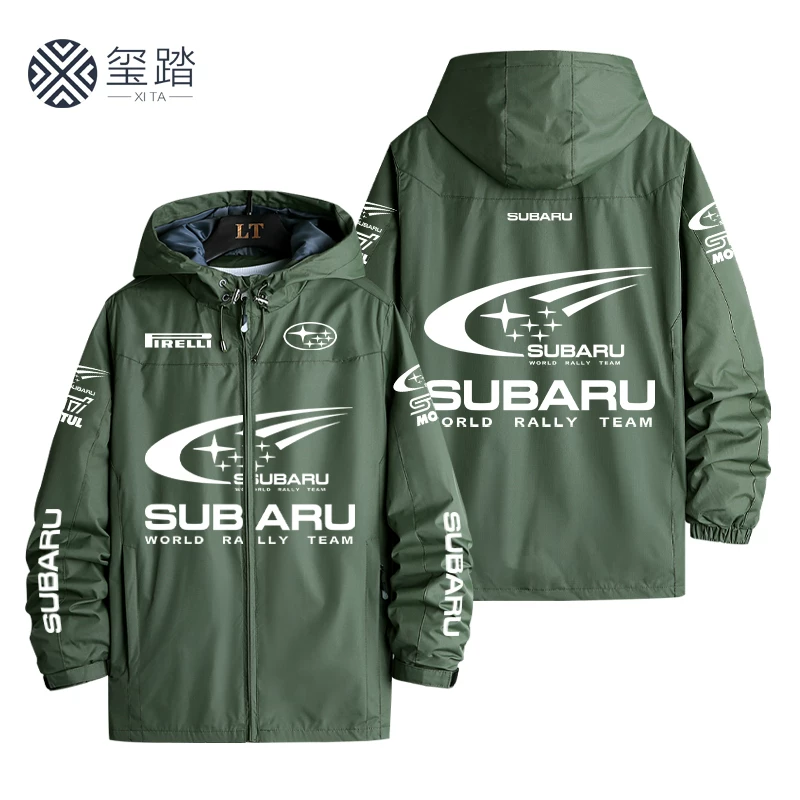 Рабочий жакет Subaru, кастомизированный