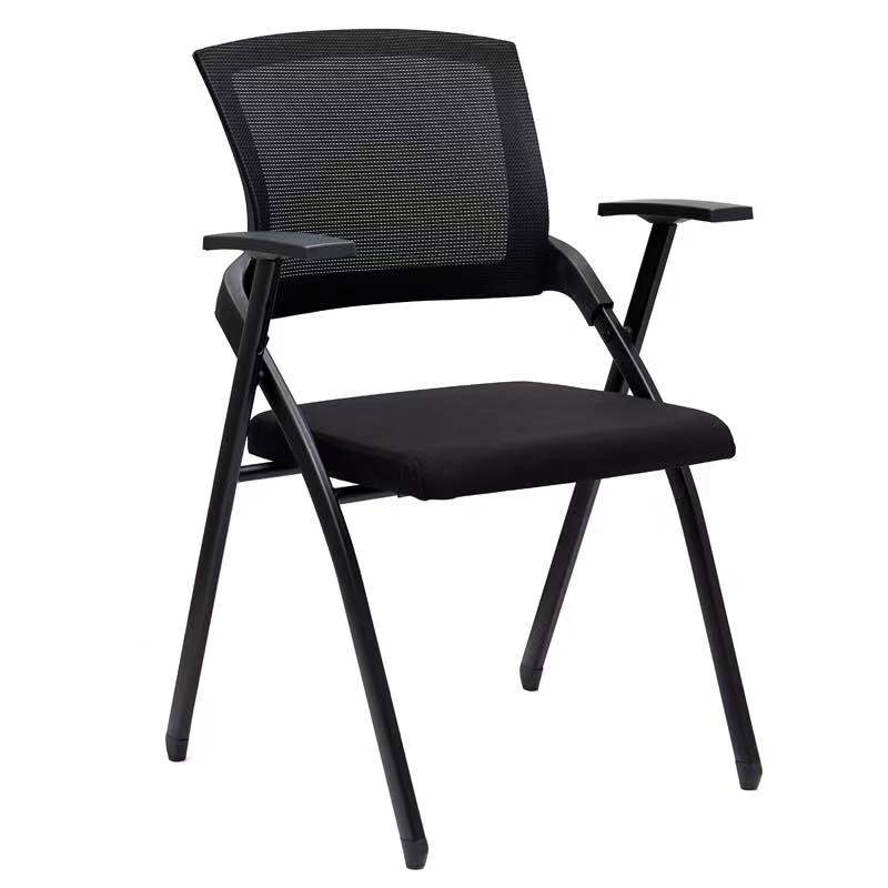 Training chair with writing tablet folding training table and chairs integrated table stool Conference room chair student meeting chair with table plate