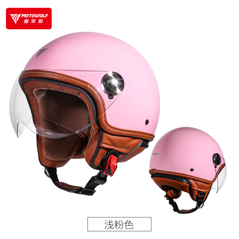Spring Summer Locomotive Electric Car Retro Semi Armor Hale Safety Helmet Windproof all season warm electric car Safety helmet Men and women