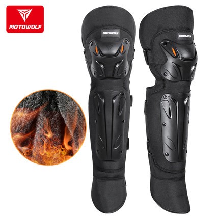 Male and female locomotive riding guard kneecap knight equipped locomotive anti-fall windproof leg guard against cold and warm spring and autumn