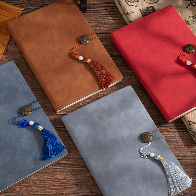 Business Notebook customisable Inprint logo Thickening Brief a5 loose-leaf notepad Learning working session b5 office record This cover book making a lettering lettering inner page gift giving gift