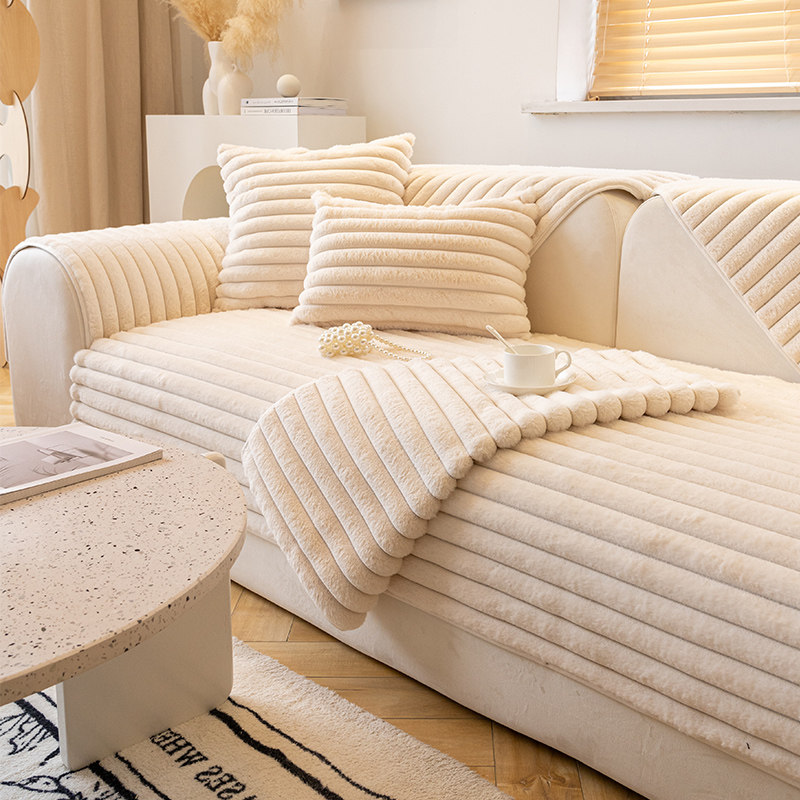 Sofa cushion Nordic simple four seasons general modern science and technology cloth sofa cushion light luxury high-end