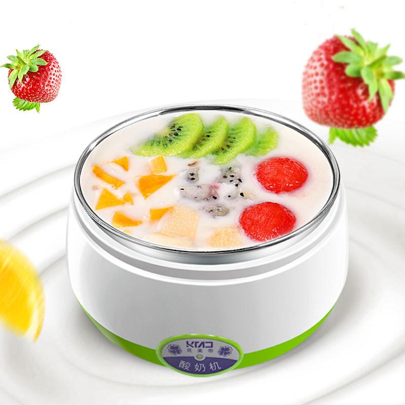 Small Yogurt Machine Fully Automatic Fermentation Multifunction Home Homemade Mini Dorm Room Glass Sub-Bean Rice Wine