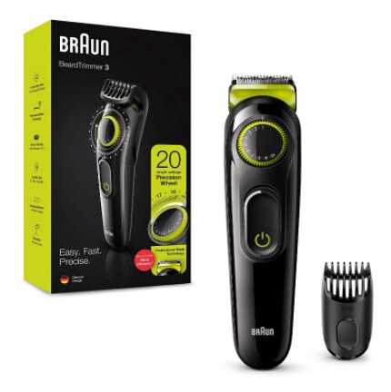 Braun Electric Hair Clipper Beard Styler Bt3221 3430 Beard Trimmer