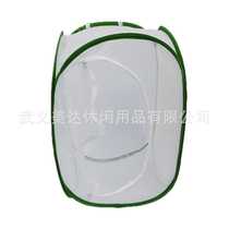 White mesh grass green insect-proof cage butterfly cage with PVC surface clear observation gardening