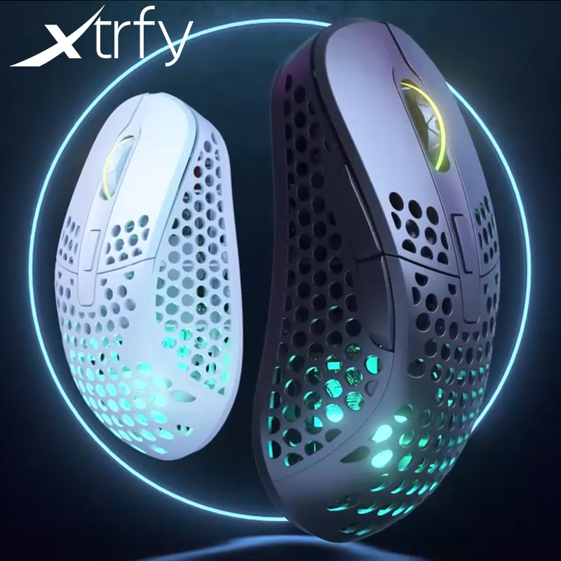 Xtrfy Electric Race Game M4W Wireless Mouse CSGO eats chicken special for large hand type wired light weight Cave rat