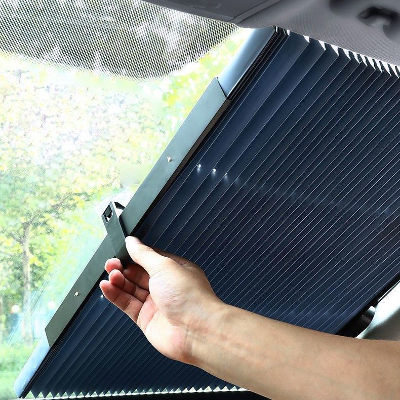 Automatic scaling parasol shade auto shade is common for auto - sun - shade