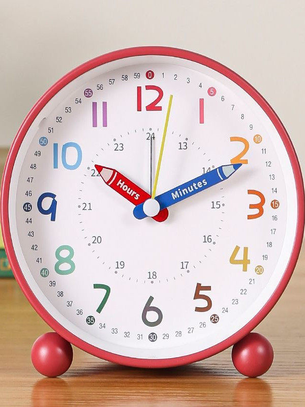 New Pencil Alarm Clock, Rechargeable, Special for Students, Wake-Up Tool, Children's Boys and Girls Study Clock, Desktop Clock